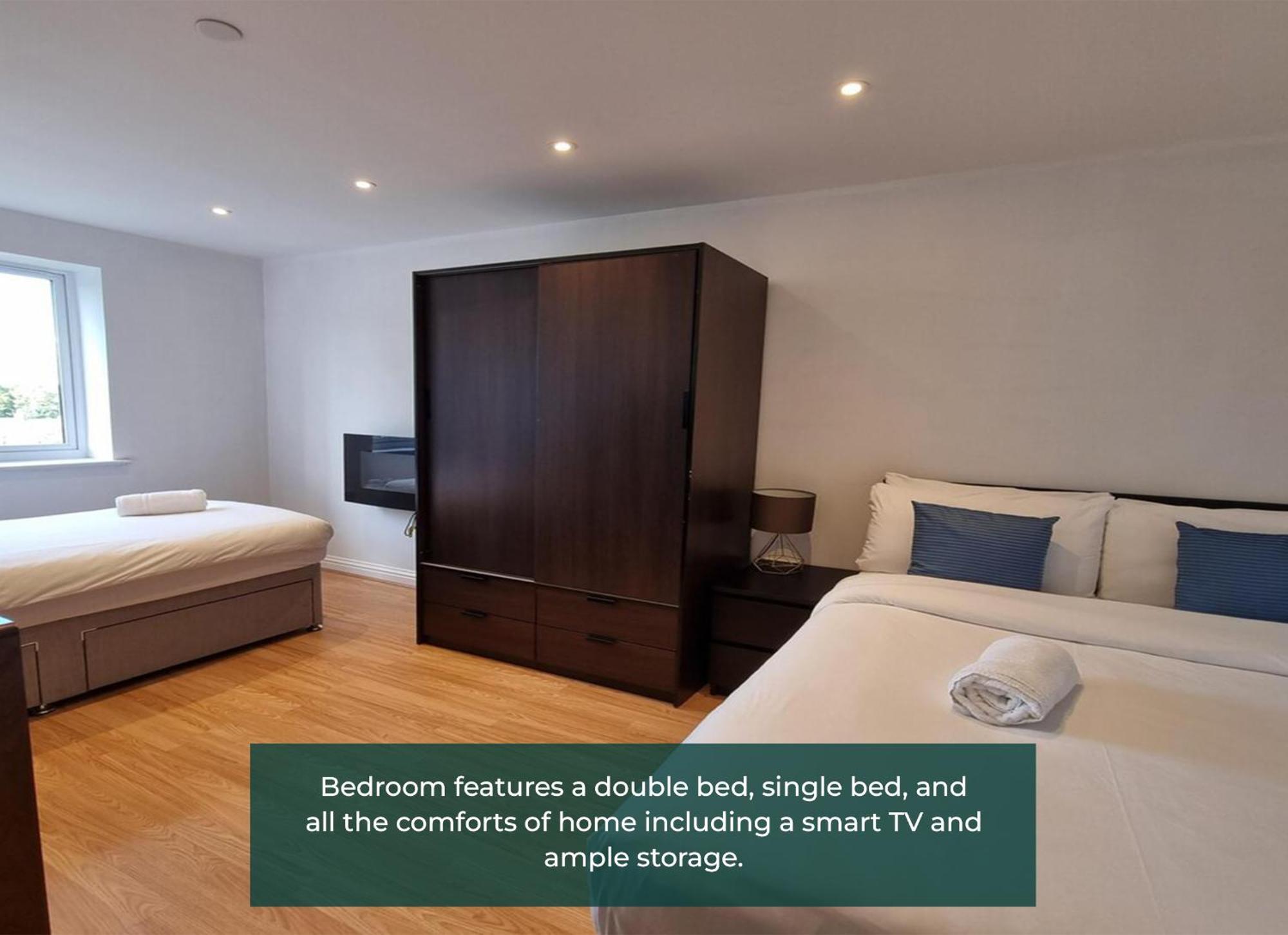 Cliffe Terrace 2Bed 2 Bath Free Parking Space Чатъм Екстериор снимка