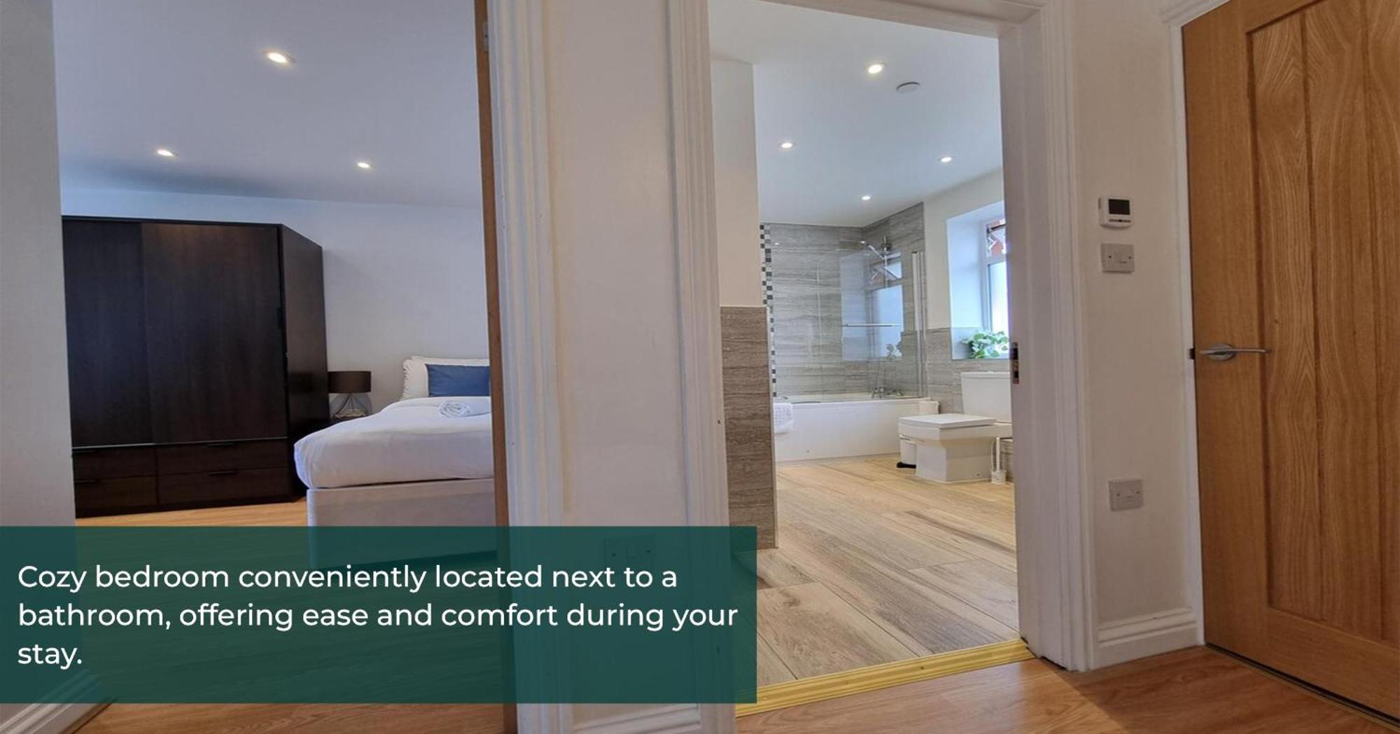 Cliffe Terrace 2Bed 2 Bath Free Parking Space Чатъм Екстериор снимка
