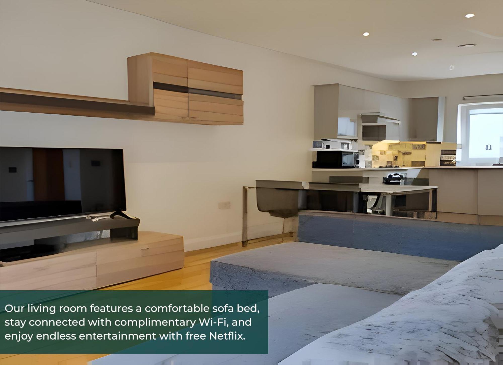 Cliffe Terrace 2Bed 2 Bath Free Parking Space Чатъм Екстериор снимка